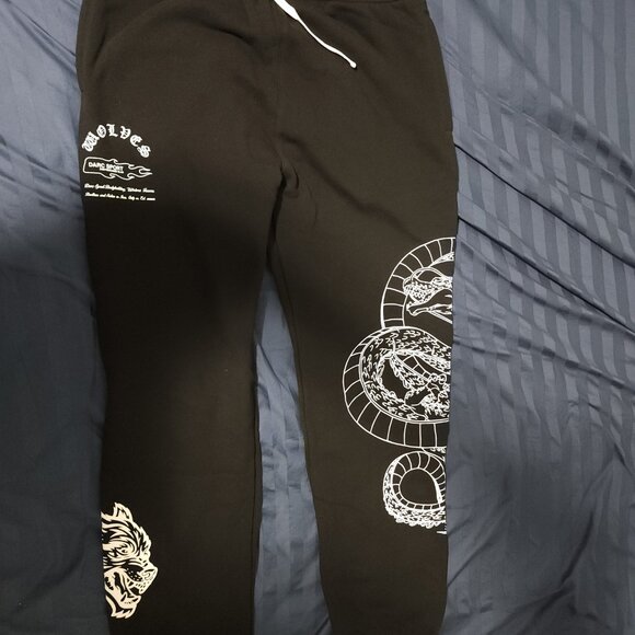 Darc Sport x Dragon Balls Z Sweat Pants, Black, Large - Picture 1 of 6